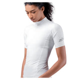 Zhik Eco Spandex Short Sleeve Top - Women (White)