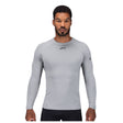Zhik Eco Spandex Light Long Sleeve Baselayer Top - Men (Platinum)