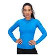 Zhik Eco Spandex Light Long Sleeve Baselayer Top - Women (Cyan)
