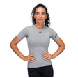 Zhik Eco Spandex Light Short Sleeve Baselayer Top - Women (Platinum)