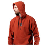 Zhik Carbon Hoodie Mens - Red Earth