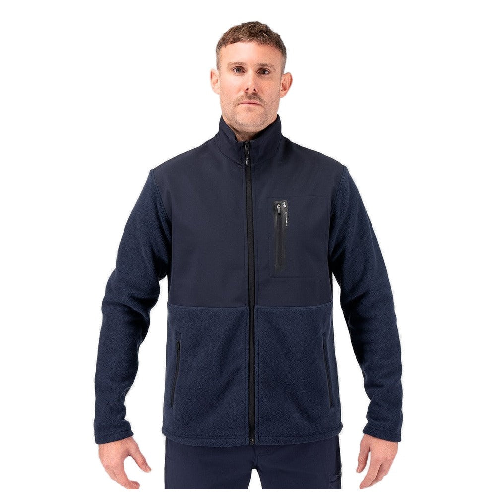 Zhik Hybrid Fleece Jacket - Men (Midnight Blue)