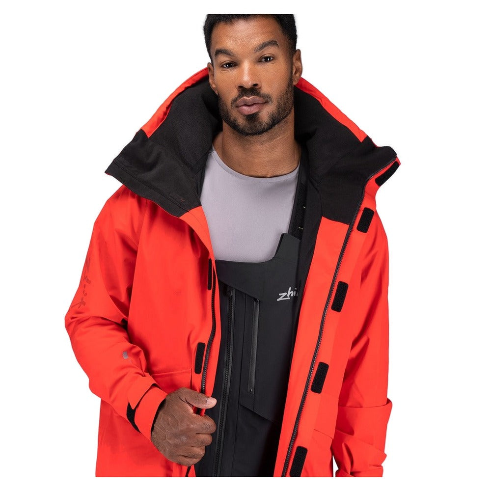 Zhik OFS600 Offshore Cruising Jacket - Men (Flame Red)