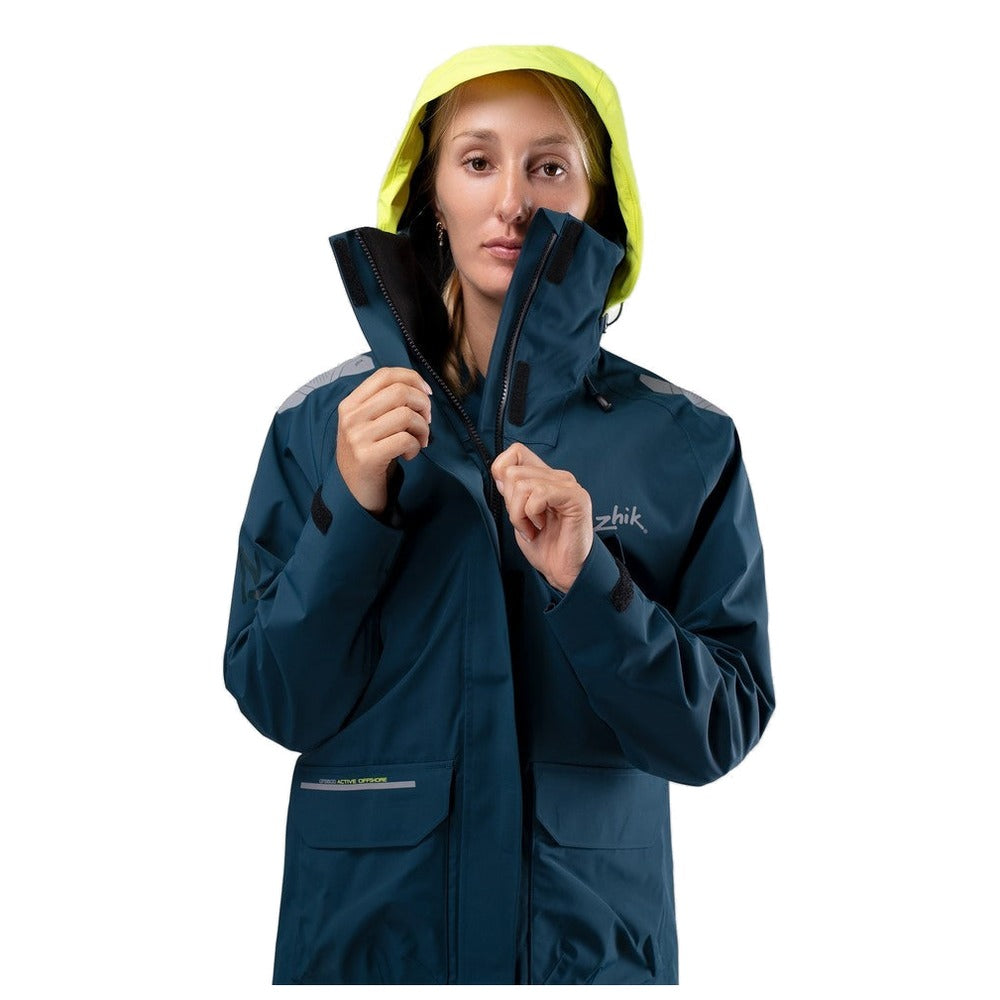Zhik OFS600 Offshore Cruising Jacket - Women (Deep Teal)