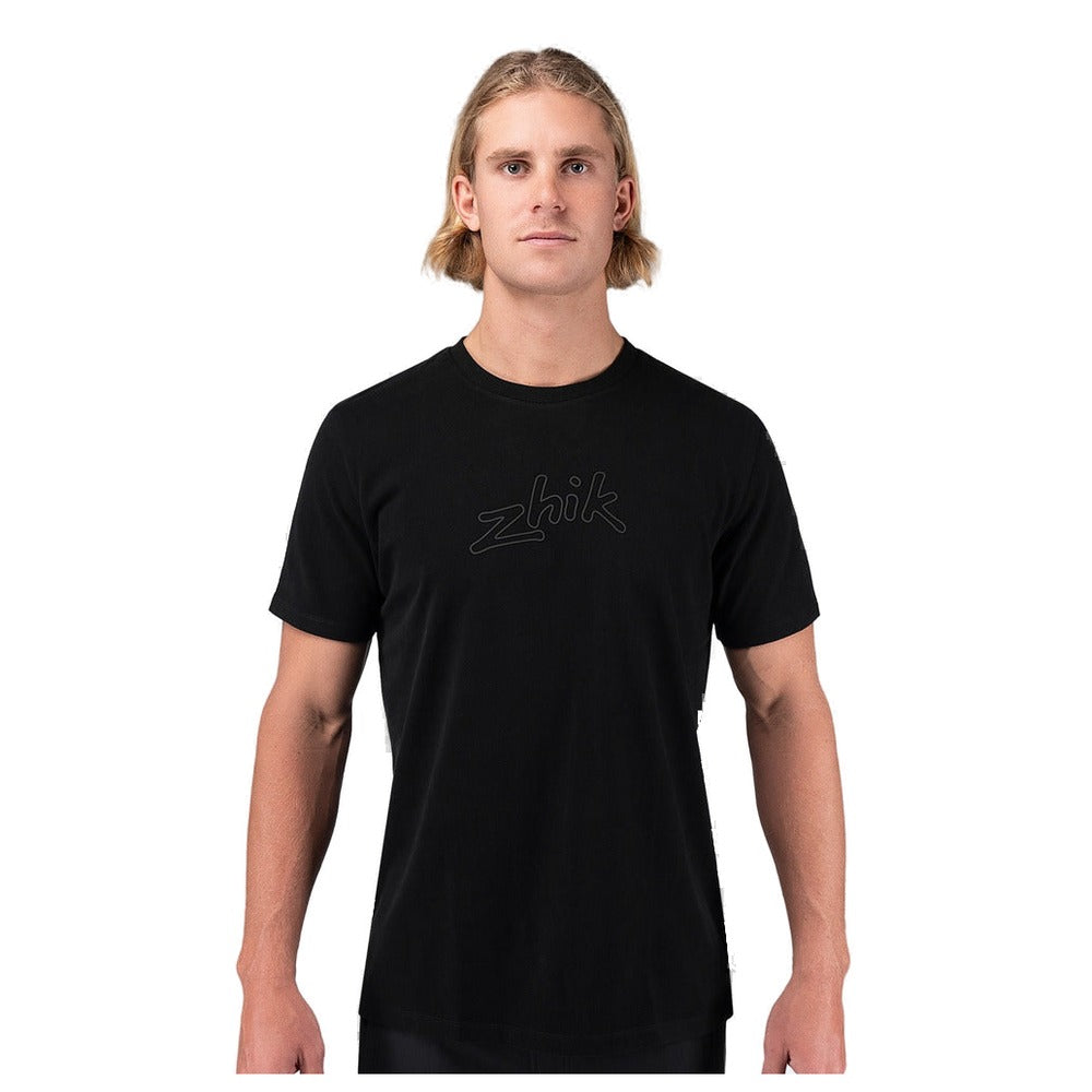 Zhik Logo Cotton T-Shirt - Men (Black)