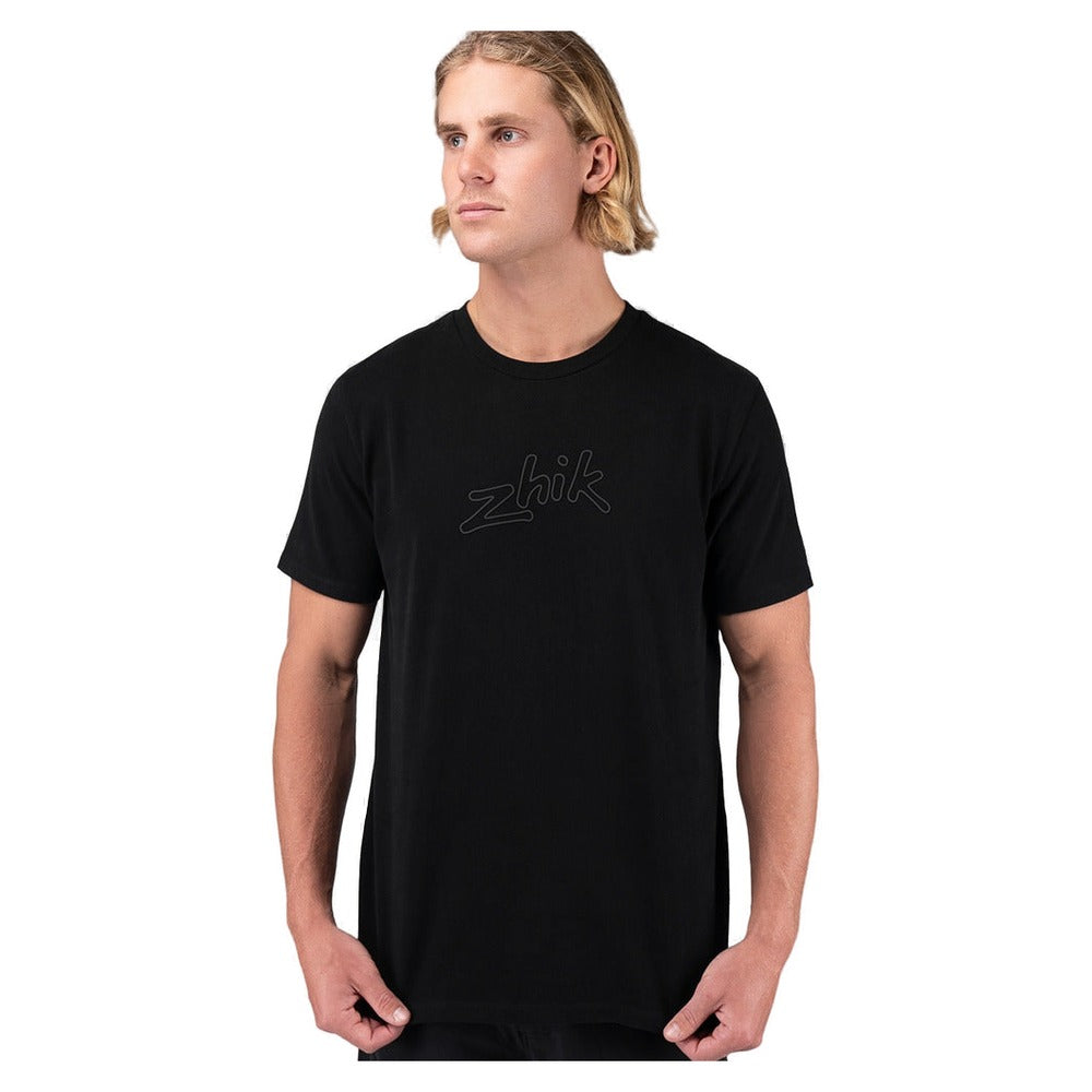 Zhik Logo Cotton T-Shirt - Men (Black)