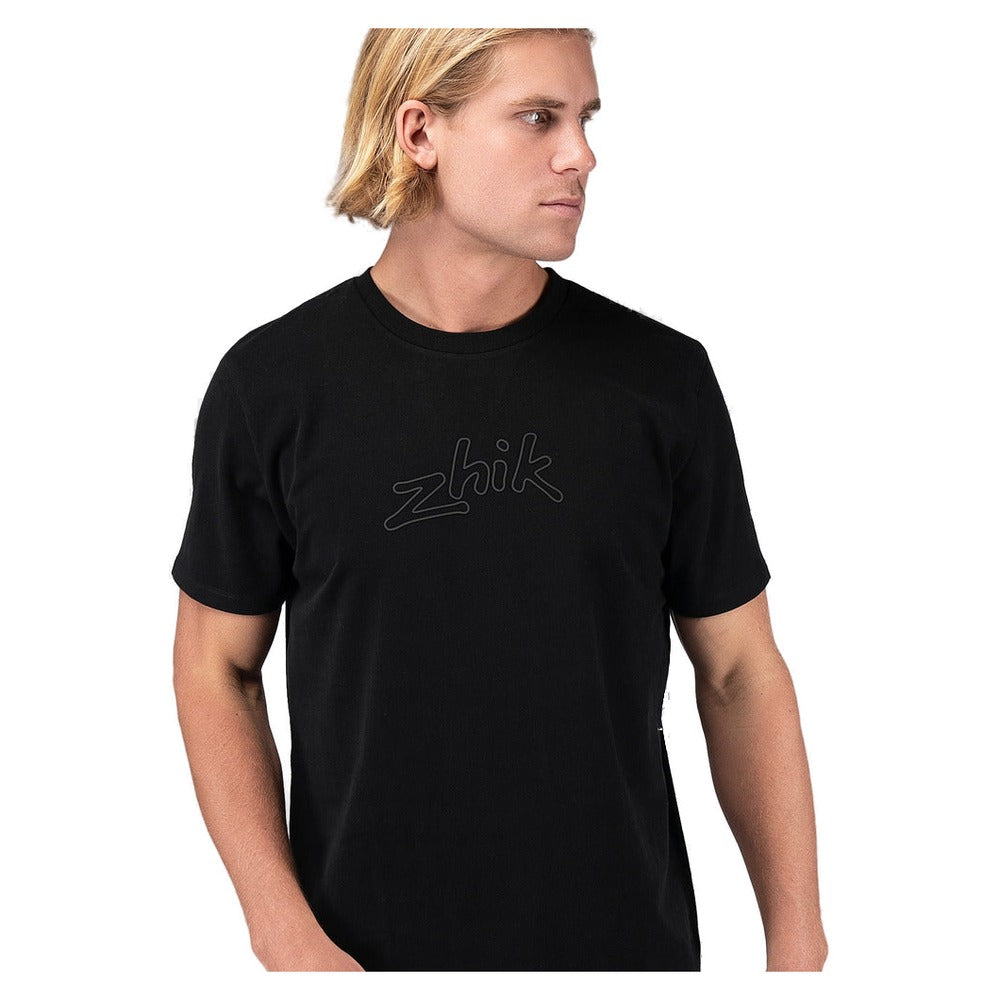 Zhik Logo Cotton T-Shirt - Men (Black)