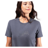 Zhik Logo Cotton T-Shirt - Women (Navy)