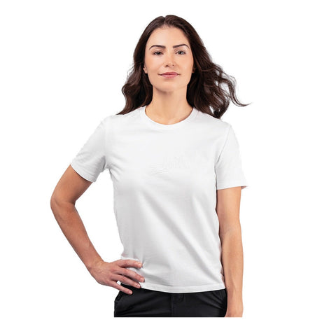 Zhik Logo Cotton T-Shirt - Women (White)