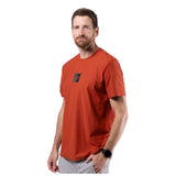 Zhik Carbon Tee Mens - Red Earth