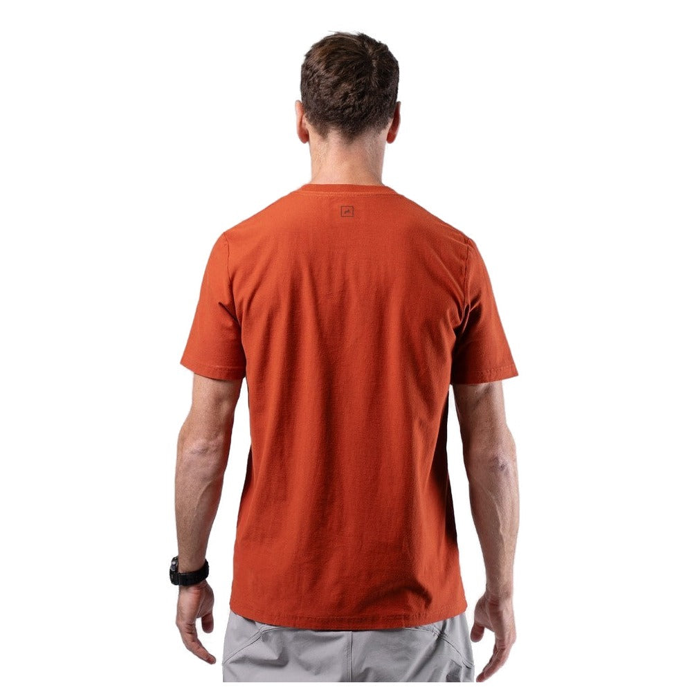 Zhik Carbon Tee Mens - Red Earth