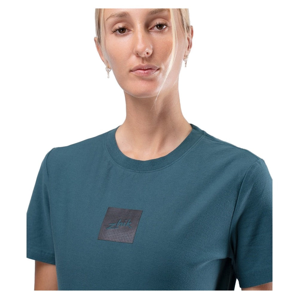 Zhik Carbon Tee Womens - Deep Teal