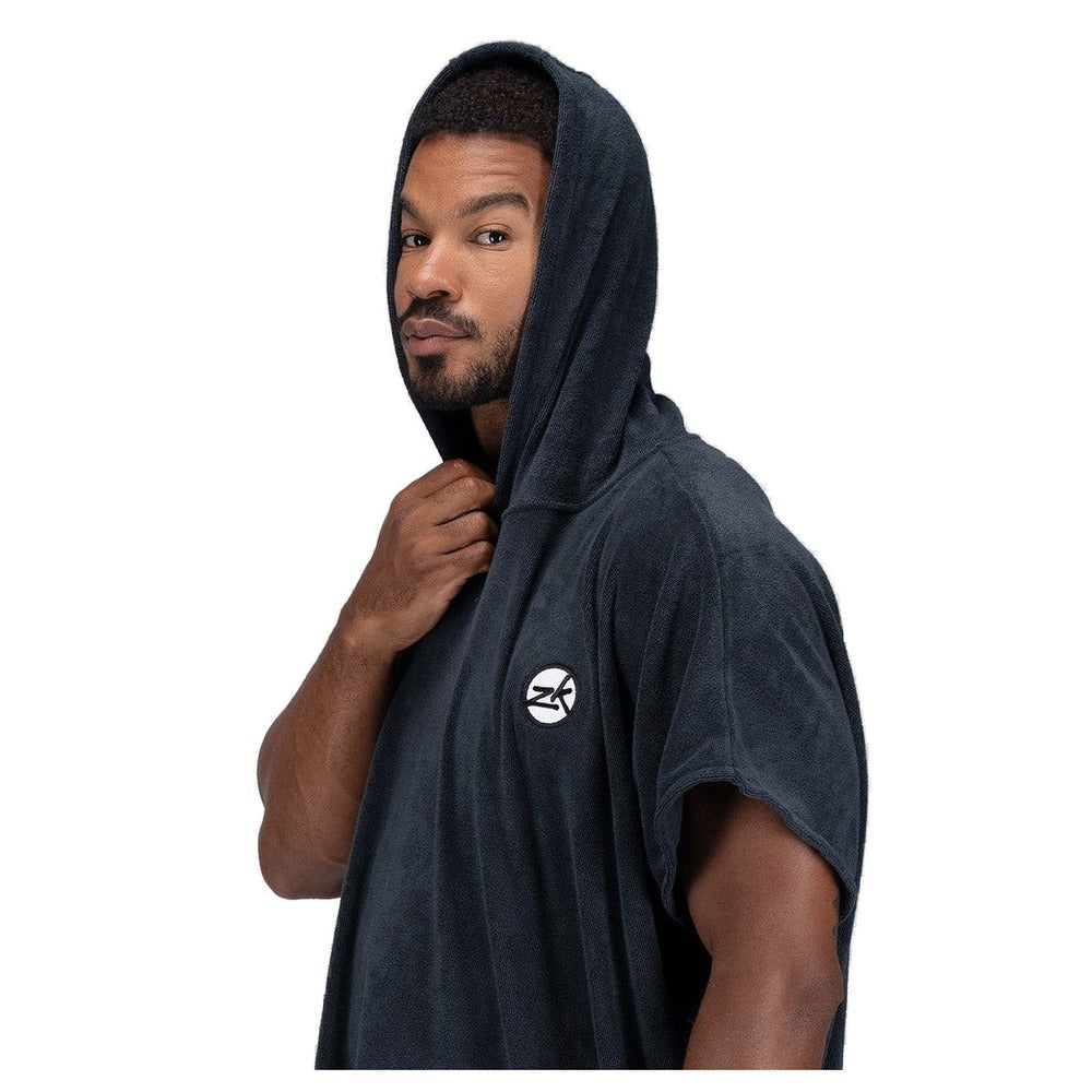 Zhik Hooded Towel Youth - Dark Blue