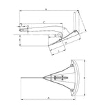 Mantus M1 Anchor - dimension drawing
