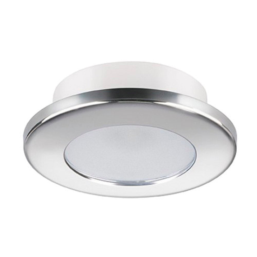 Quick LED Downlight - Ted C 2W IP66 Mirror Polished Bezel / Warm White