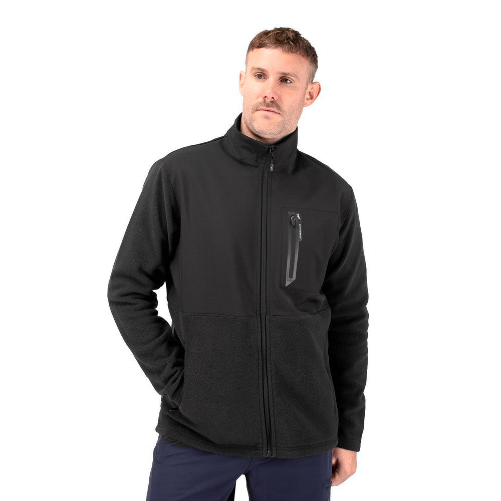 Zhik Mens Hybrid Fleece Jacket - Black