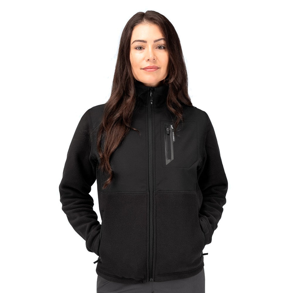 Zhik Womens Hybrid Fleece Jacket - Black