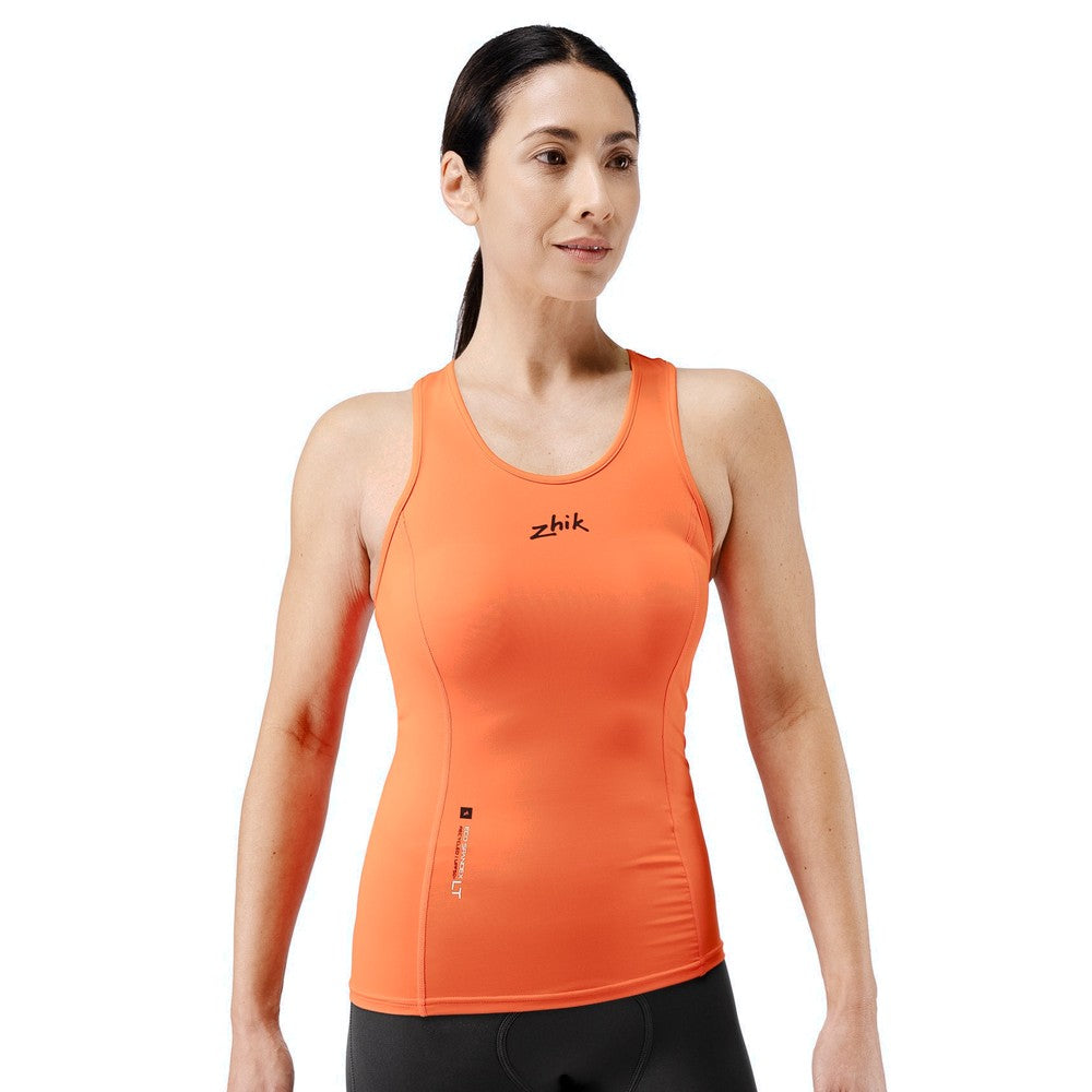 Zhik Women's Eco Spandex LT Race Singlet - Flame Red