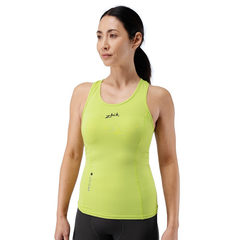 Zhik Women's Eco Spandex LT Race Singlet - Lime